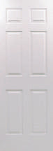 Textured 6 Panel Moulded Interior Door Slab supplier illustration