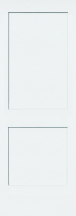 Smooth 2 Panel Shaker Moulded Interior Door Slab supplier illustration