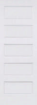 Smooth 5 / 6 Panel Shaker Moulded Interior Door Slab supplier illustration