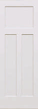 Smooth 3 Panel Shaker Moulded Interior Door Slab supplier illustration