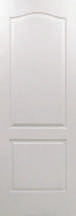 Textured 2 Panel Archtop Moulded Interior Door Slab supplier illustration
