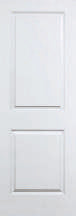 Smooth 2 Panel Square Top Moulded Interior Door Slab supplier illustration