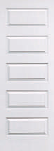 Smooth 5 / 6 Panel Equal Moulded Interior Door Slab supplier illustration