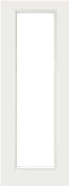 Novatech Clear 1-Lite IG / Low-E Fiberglass Entry Door