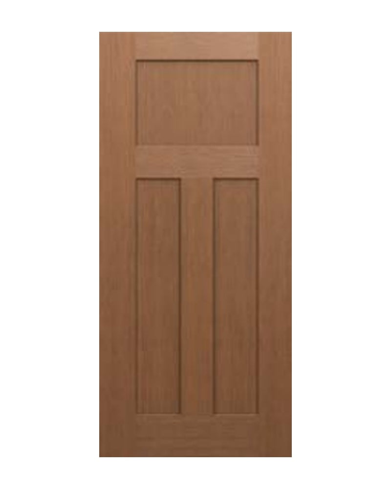 PlastPro Fir Shaker Craftsman Fiberglass Exterior Door