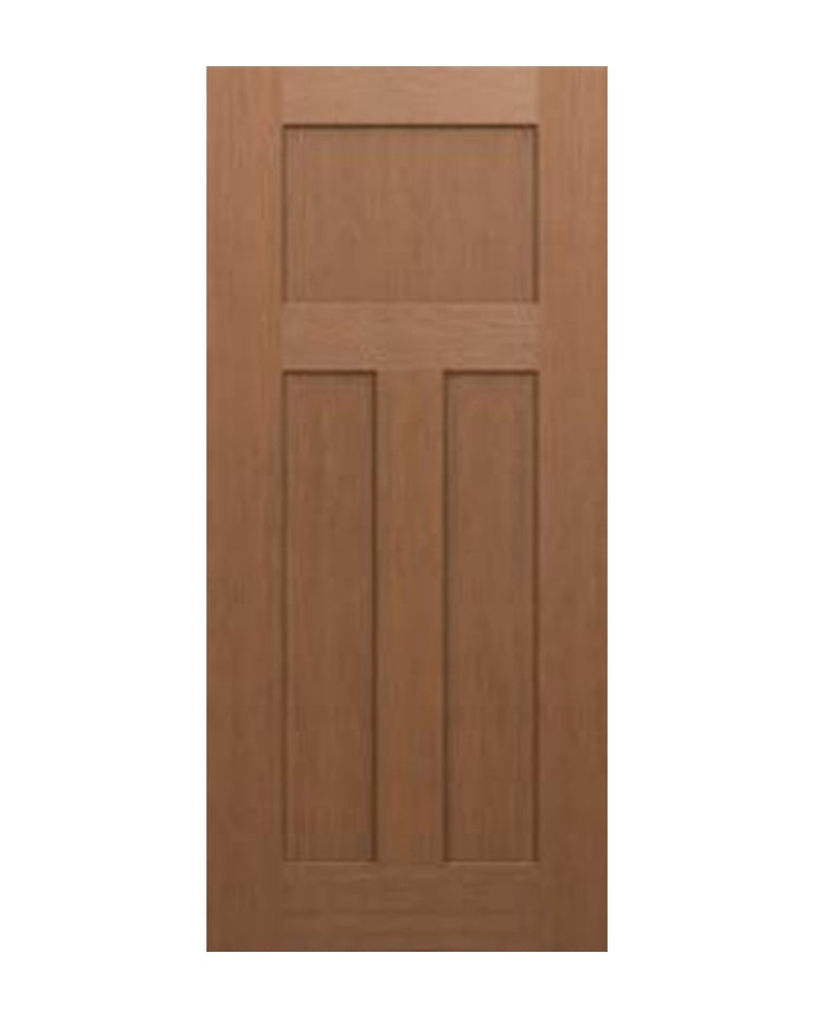 PlastPro Fir Shaker Craftsman Fiberglass Exterior Door