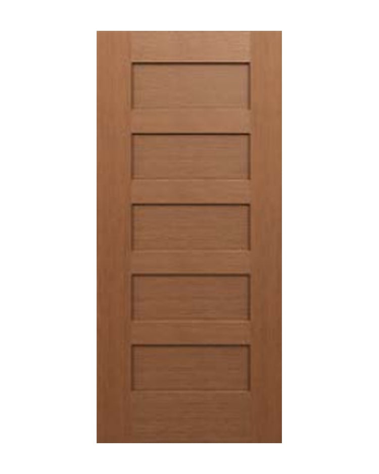 PlastPro Fir Shaker Flush Fiberglass Exterior Door