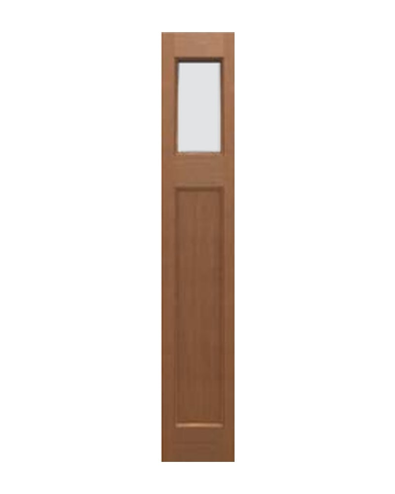 PlastPro Fir Shaker Glass Sidelight Fiberglass Panel