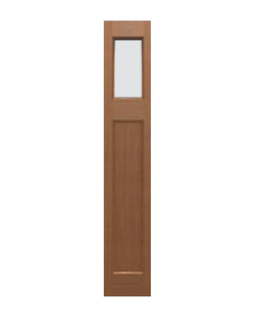PlastPro Fir Shaker Glass Sidelight Fiberglass Panel
