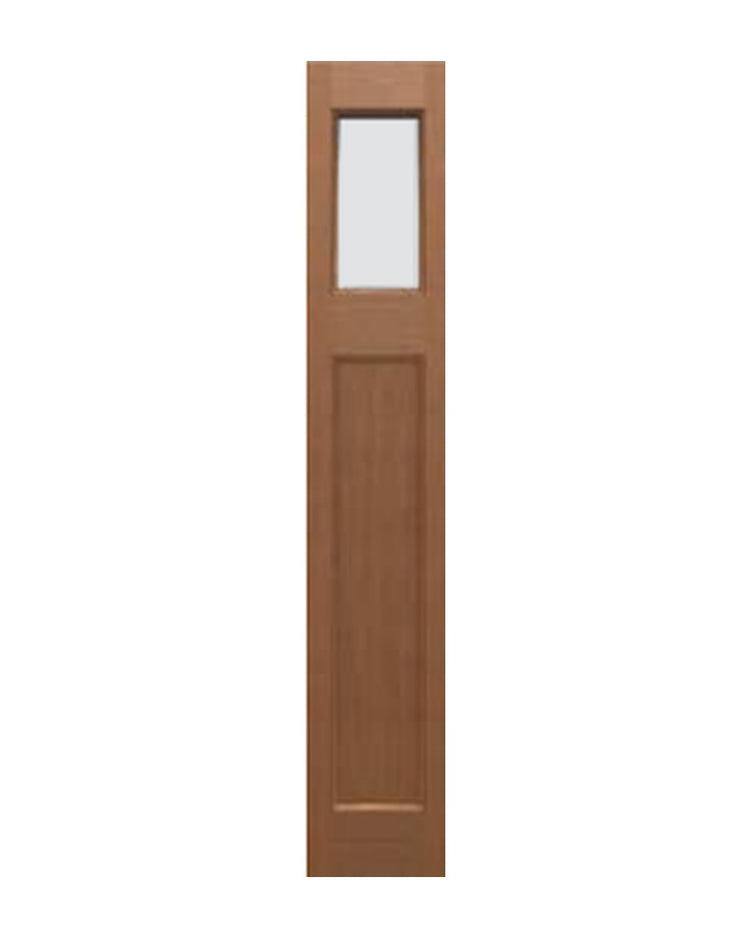 PlastPro Fir Shaker Glass Sidelight Fiberglass Panel