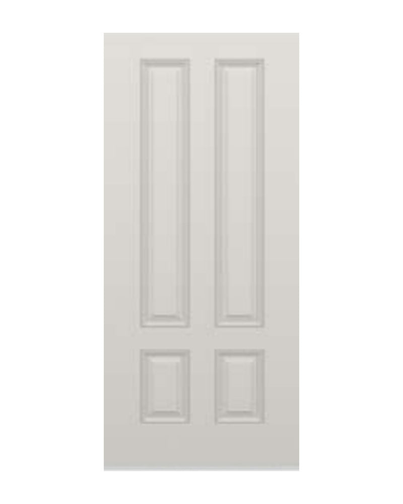 PlastPro Smooth 3-Panel DRS49 Fiberglass Exterior Door