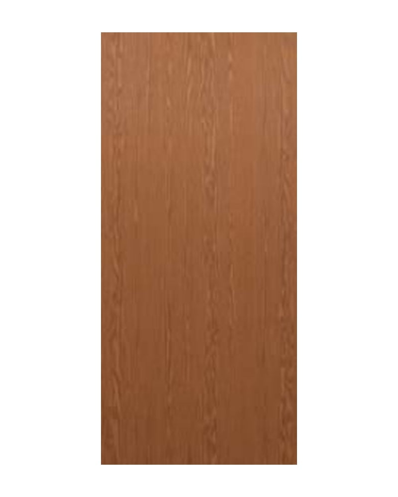 PlastPro Oak Woodgrain Flush Fiberglass Exterior Door
