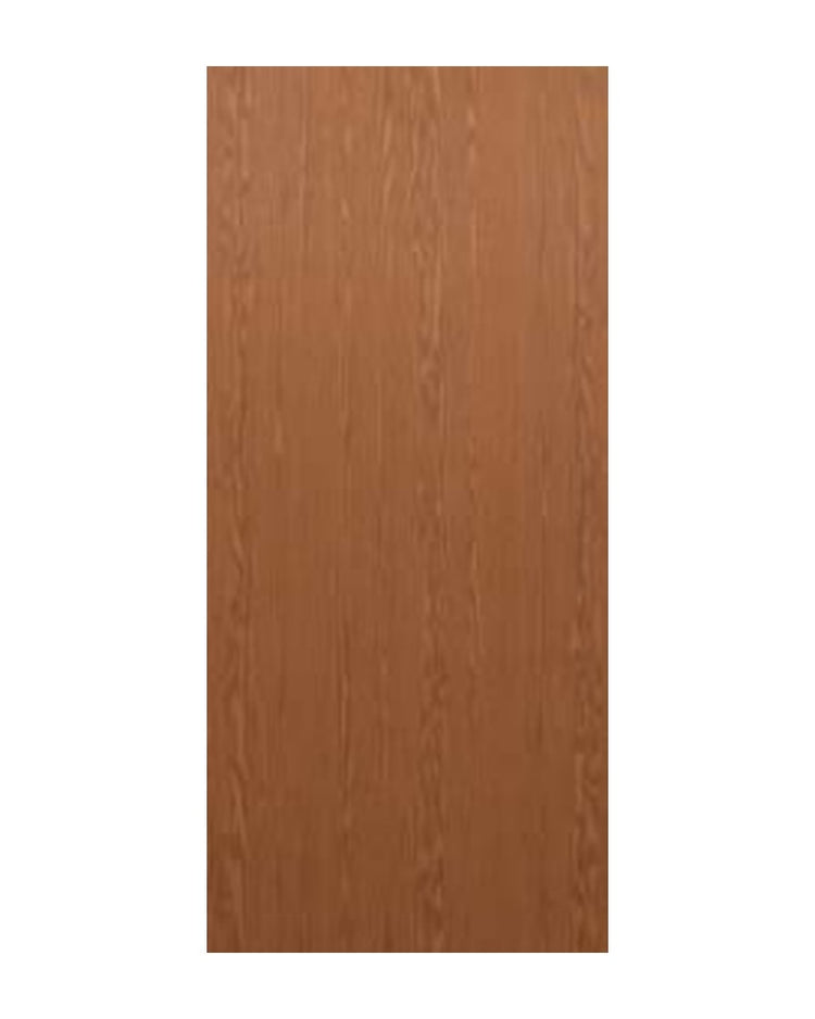 PlastPro Oak Woodgrain Flush Fiberglass Exterior Door