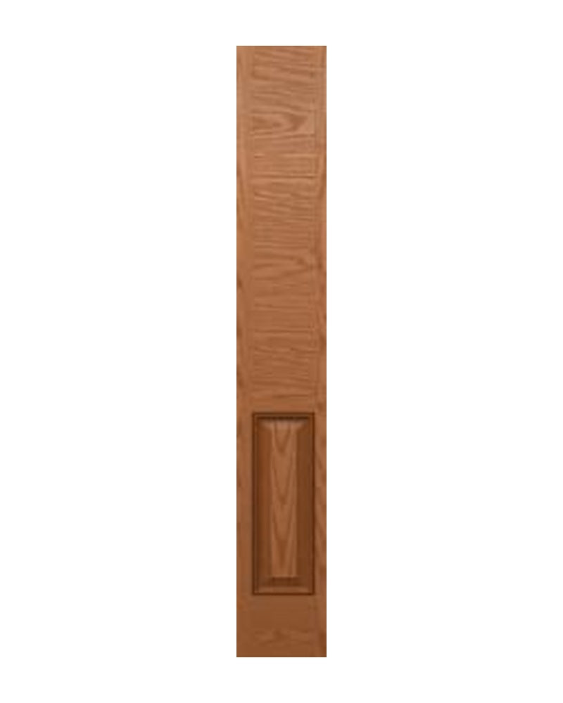 PlastPro Oak Woodgrain Panel Sidelight Fiberglass Panel