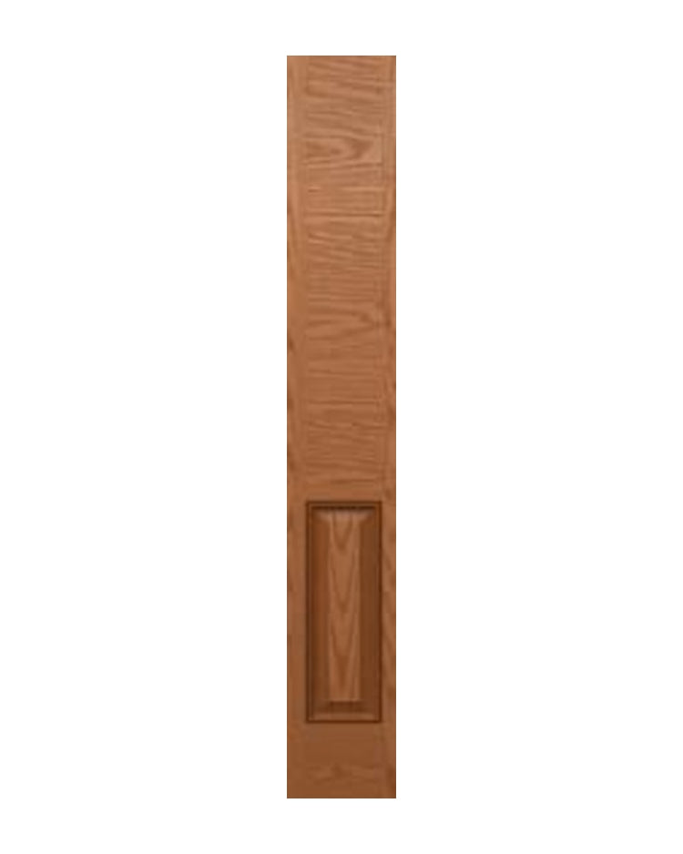 PlastPro Oak Woodgrain Panel Sidelight Fiberglass Panel