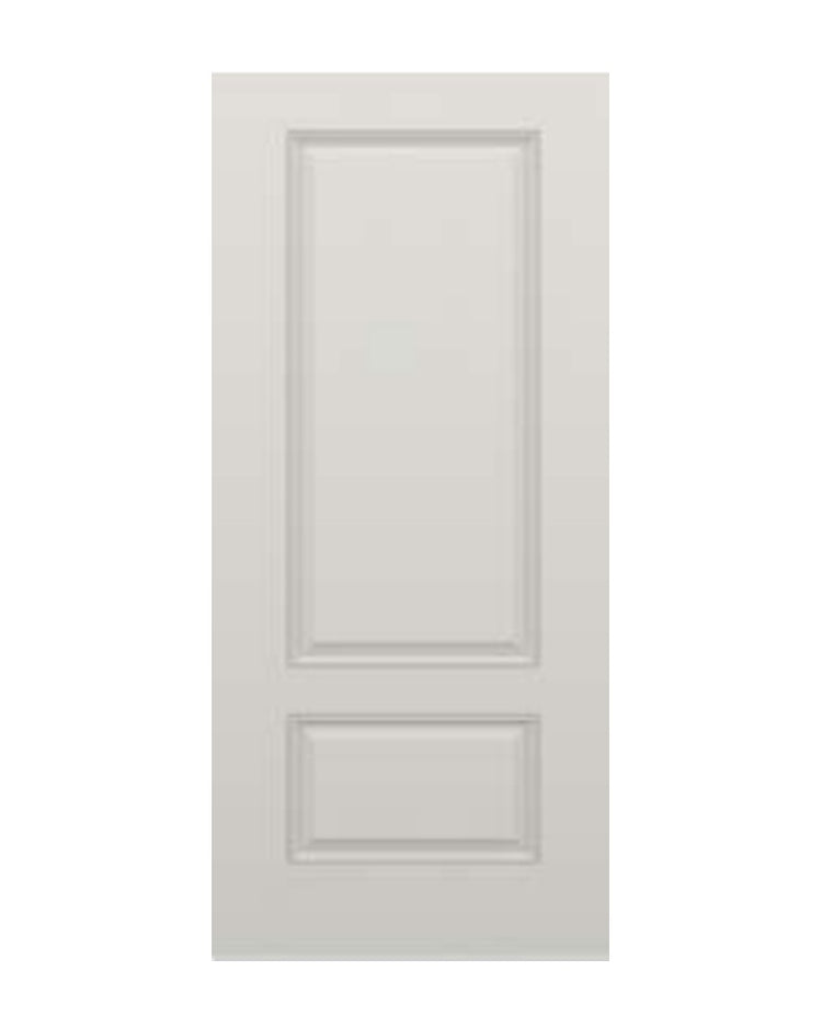 PlastPro Smooth 2-Panel DRS29 Fiberglass Exterior Door