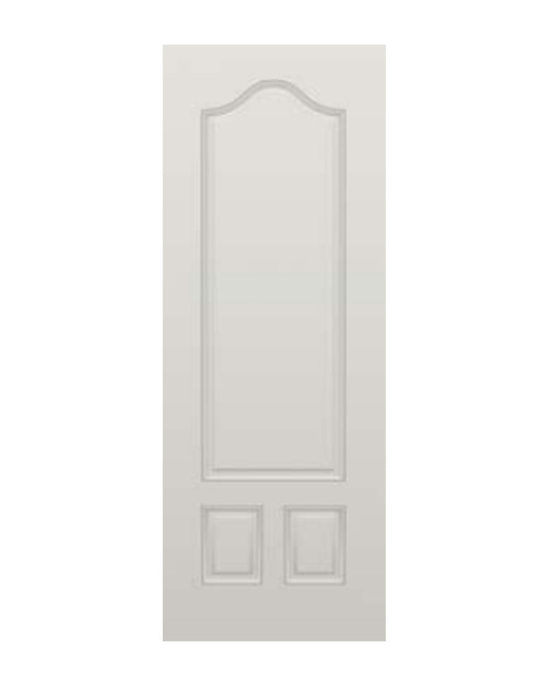 PlastPro Smooth 3-Panel DRS3080 Fiberglass Exterior Door