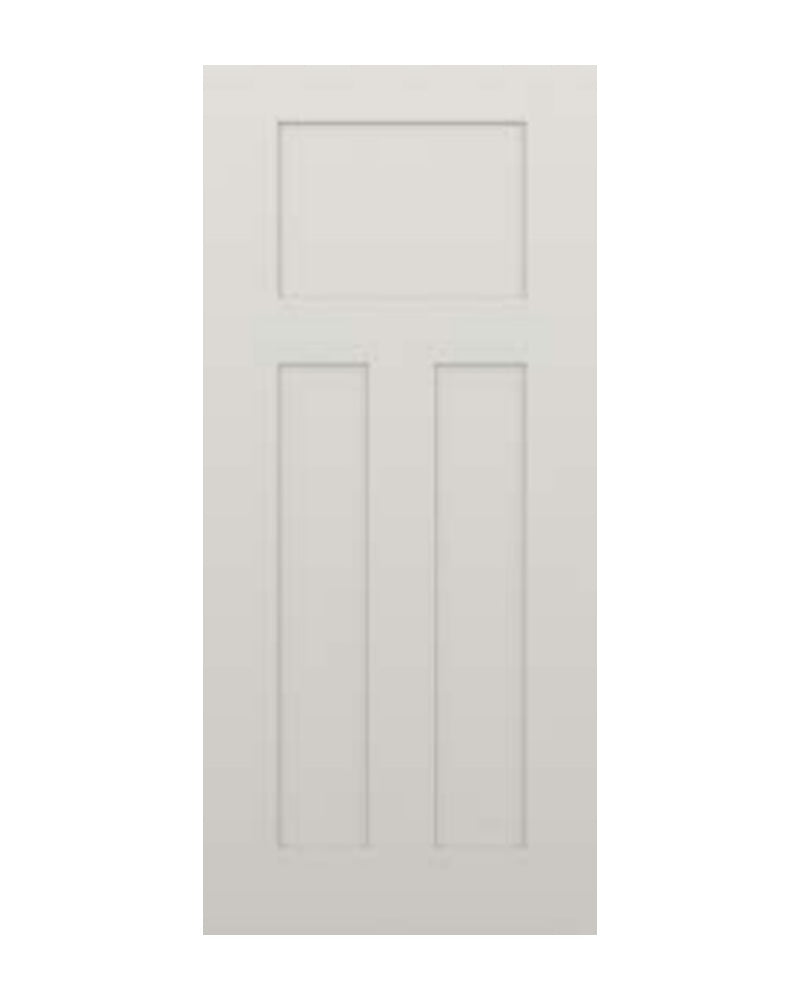 PlastPro Smooth Shaker Craftsman Fiberglass Exterior Door