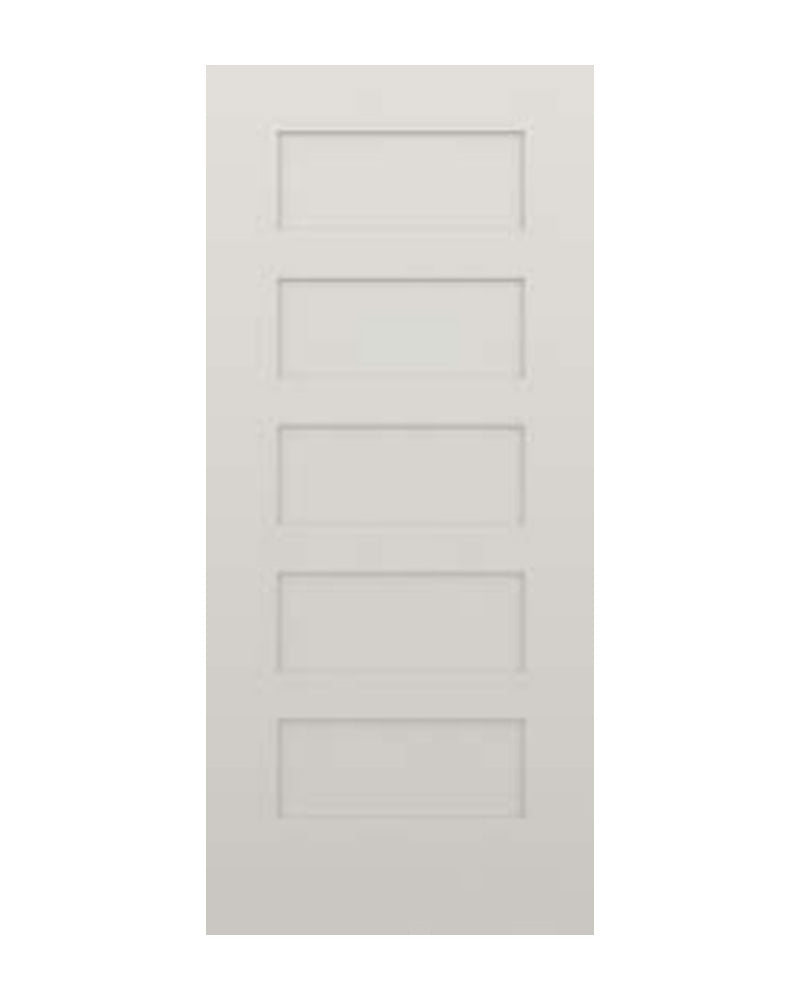 PlastPro Smooth Shaker Flush Fiberglass Exterior Door