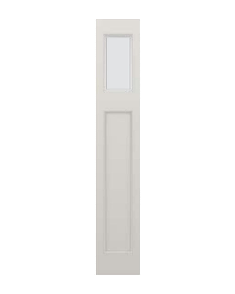 PlastPro Smooth Shaker Glass Sidelight Fiberglass Panel