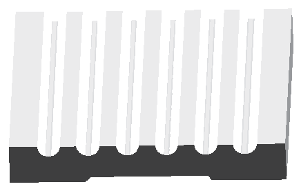 Woodgrain No. 1002 Casings profile illustration