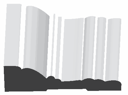 Woodgrain No. 1646 Casings profile illustration