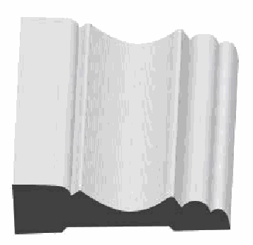 Woodgrain No. 1833 Casings profile illustration