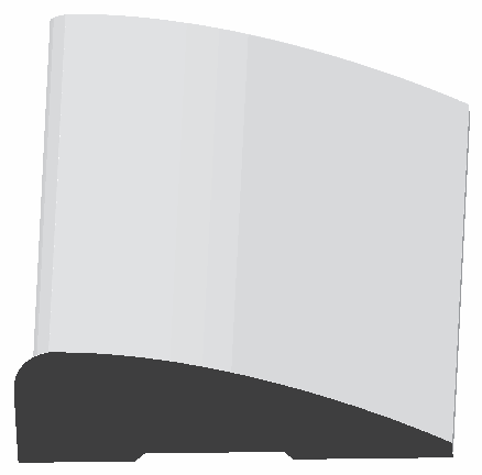 Woodgrain No. 327 Casings profile illustration