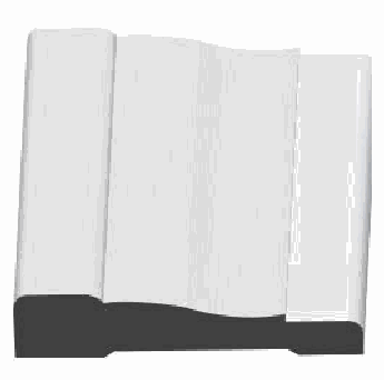 Woodgrain No. 3562 Casings profile illustration