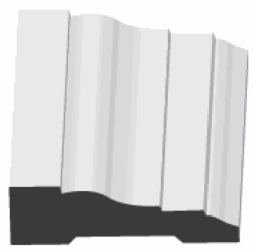 Woodgrain No. 366 Casings profile illustration