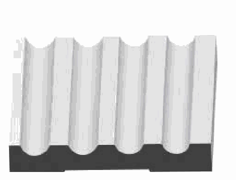 Woodgrain No. 437 Casings profile illustration