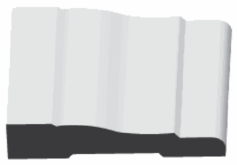 Woodgrain No. 444M Casings profile illustration