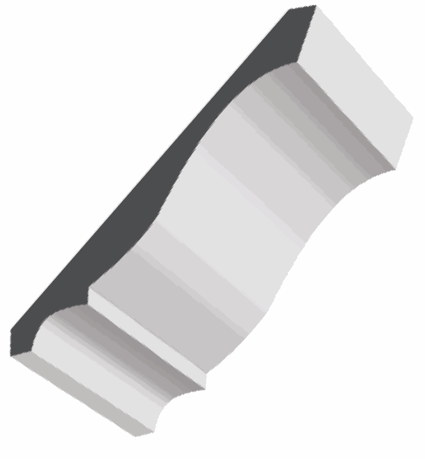 WM 45 profile illustration — refer to the product dimensions