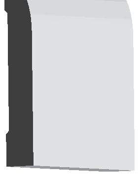 WM 713 profile illustration — refer to the product dimensions