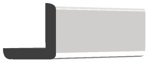 Woodgrain No. 205 Utility Mouldings profile illustration