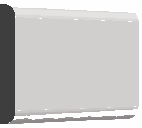 Woodgrain No. 249 Utility Mouldings profile illustration