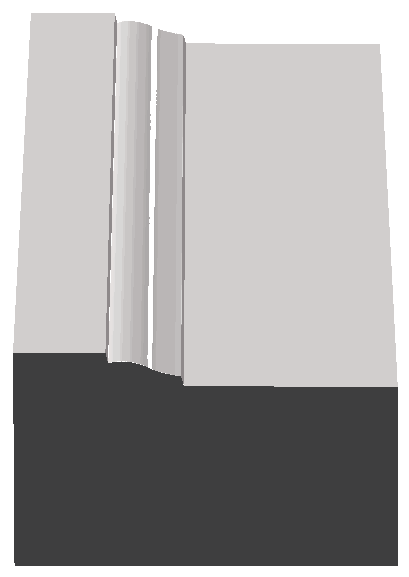 Woodgrain No. 180 Window Components profile illustration