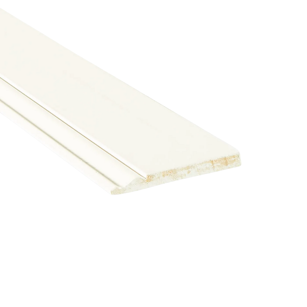 9/16" x 5-1/4" x 8' PFJ Primed Colonial Baseboard