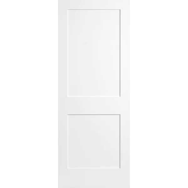 2 Panel Shaker Primed Solid Core Interior Door
