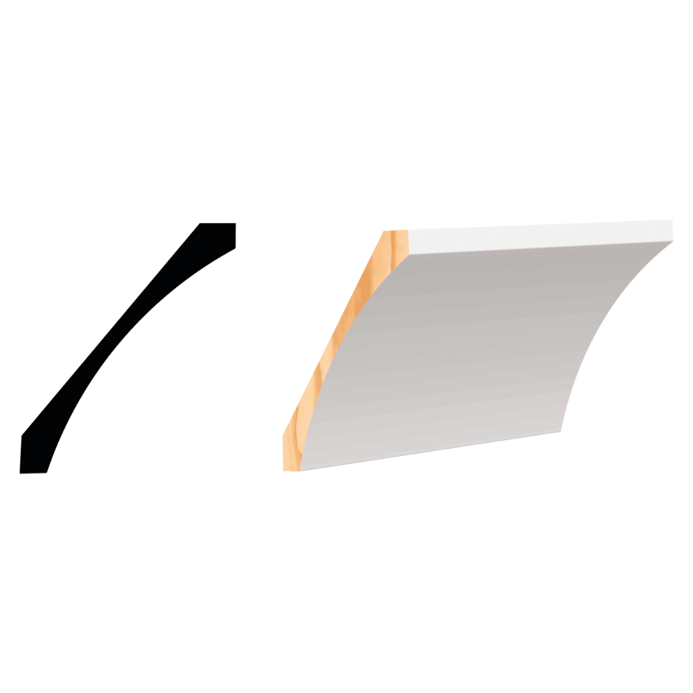 WM PM9081P 11/16 x 5-1/4 x 12 ft Crown