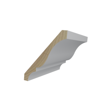 Crown-Moulding 9/16 in. x 5-1/4 in. x 192 in. Primed Finger-Jointed